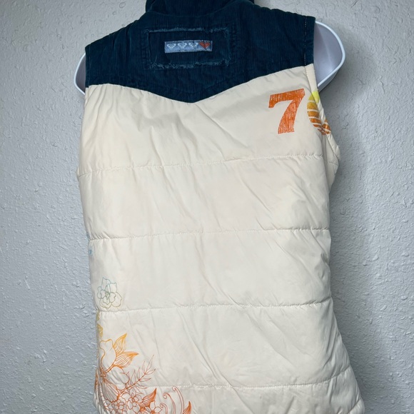 Roxy Winter Vest size M - Picture 3 of 5